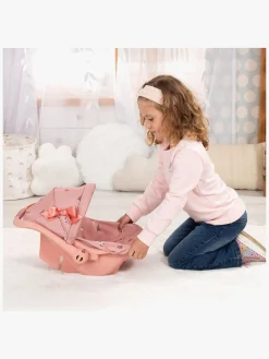 Dukker & Bamser-BayerDesign Bayer Design Autostol med Kaleche til Dukke, Pink Lyserød