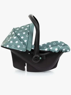 Dukker & Bamser-BayerDesign Bayer Design Autostol med Kaleche til Dukke, Grøn Grøn