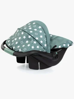 Dukker & Bamser-BayerDesign Bayer Design Autostol med Kaleche til Dukke, Grøn Grøn