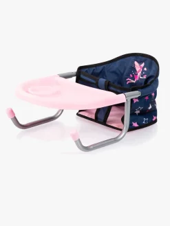 Dukker & Bamser-BayerDesign Bayer Design Babystol til Bord med Bakke, Blå/Pink
