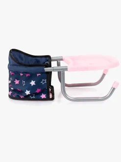 Dukker & Bamser-BayerDesign Bayer Design Babystol til Bord med Bakke, Blå/Pink