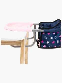 Dukker & Bamser-BayerDesign Bayer Design Babystol til Bord med Bakke, Blå/Pink