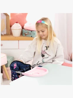 Dukker & Bamser-BayerDesign Bayer Design Babystol til Bord med Bakke, Blå/Pink