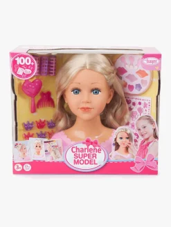 Legetøj Til Børn På 0-10 År|Dukker & Bamser-BayerDesign Bayer Design Charlene Super Model Sminkedukke, Blond Lyserød