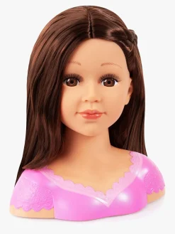 Dukker & Bamser-BayerDesign Bayer Design Charlene Super Model Sminkedukke, Brunette Flerfarvet