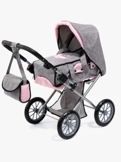 Dukker & Bamser-BayerDesign Bayer Design City Star Dukkevogn, Grå