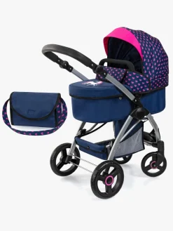 Dukker & Bamser-BayerDesign Bayer Design Combi Dukkevogn City, Max Blue Blå