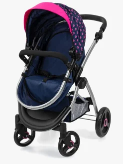 Dukker & Bamser-BayerDesign Bayer Design Combi Dukkevogn City, Max Blue Blå