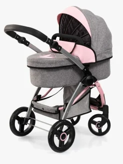 Dukker & Bamser-BayerDesign Bayer Design Combi Dukkevogn, Grå Grå