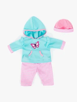 Dukker & Bamser-BayerDesign Bayer Design Deluxe Dukketøj Butterfly 38 cm Lyserød/Blå