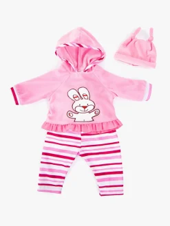 Legetøj Til Børn På 0-10 År|Dukker & Bamser-BayerDesign Bayer Design Deluxe Dukketøj Rabbit 38 cm Lyserød/Hvid