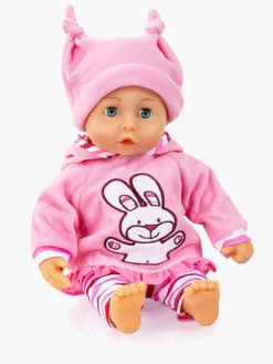 Legetøj Til Børn På 0-10 År|Dukker & Bamser-BayerDesign Bayer Design Deluxe Dukketøj Rabbit 38 cm Lyserød/Hvid