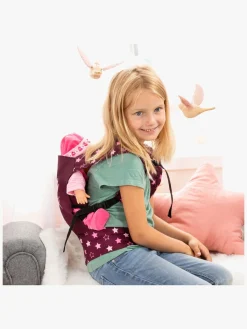 Dukker & Bamser-BayerDesign Bayer Design Dukkebæresele, Bordeaux Rød