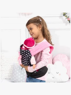 Dukker & Bamser-BayerDesign Bayer Design Dukkebæresele, Sort/Lyserød Sort/Lyserød