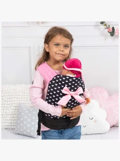 Dukker & Bamser-BayerDesign Bayer Design Dukkebæresele, Sort/Lyserød Sort/Lyserød