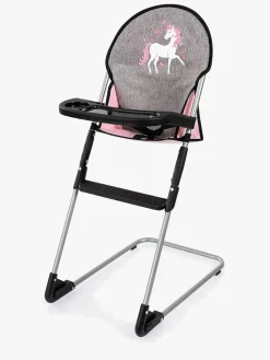 Dukker & Bamser-BayerDesign Bayer Design Dukkehøjstol med Håndtaske Sæt