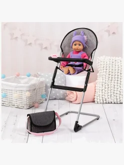 Dukker & Bamser-BayerDesign Bayer Design Dukkehøjstol med Håndtaske Sæt