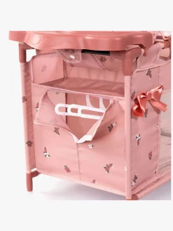 Dukker & Bamser-BayerDesign Bayer Design Dukkeseng Multi, Blomster Lyserød