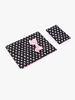 Dukker & Bamser-BayerDesign Bayer Design Dukkeseng Multi, Sort/Lyserød Sort/Lyserød