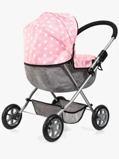 Dukker & Bamser-BayerDesign Bayer Design Dukkevogn Cosy Sæt, Soft Pink Lyserød