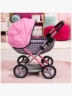 Dukker & Bamser-BayerDesign Bayer Design Dukkevogn Cosy, Grå/Lyserød Grå/Lyserød