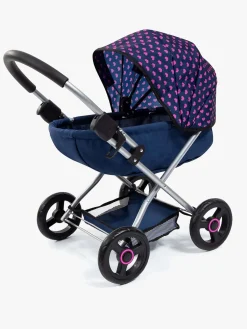 Dukker & Bamser-BayerDesign Bayer Design Dukkevogn Cosy, Blå/Lyserød Blå/Lyserød