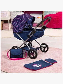 Dukker & Bamser-BayerDesign Bayer Design Dukkevogn Cosy, Blå/Lyserød Blå/Lyserød