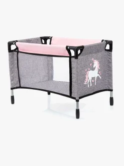 Dukker & Bamser-BayerDesign Bayer Design Dukkevogn Megasæt, Grå Lyserød/Grå