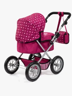 Dukker & Bamser-BayerDesign Bayer Design Dukkevogn Trendy, Bordeaux Rød