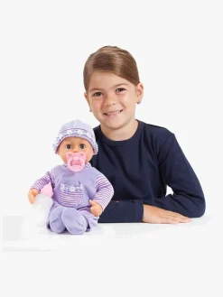 Dukker & Bamser-BayerDesign Bayer Design First Words Dukke 38 cm, Lilla