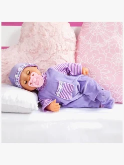 Dukker & Bamser-BayerDesign Bayer Design First Words Dukke 38 cm, Lilla