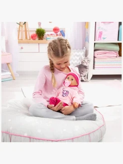 Dukker & Bamser-BayerDesign Bayer Design First Words Dukke Mus 38 cm Lyserød/Hvid