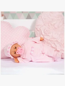 Dukker & Bamser-BayerDesign Bayer Design First Words Interaktiv Dukke 38 cm Lyserød