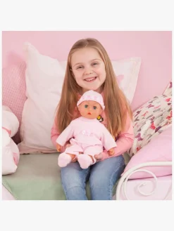 Dukker & Bamser-BayerDesign Bayer Design First Words Interaktiv Dukke 38 cm Lyserød