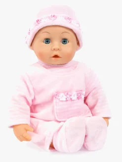 Dukker & Bamser-BayerDesign Bayer Design First Words Interaktiv Dukke 38 cm Lyserød