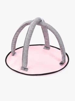 Dukker & Bamser-BayerDesign Bayer Design 10-i-1 Dukkevogn Sæt, Grå/Lyserød