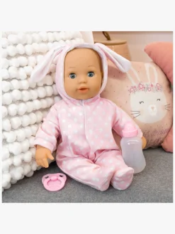 Dukker & Bamser-BayerDesign Bayer Design Interaktiv Dukke Anna, Pink Lyserød/Hvid