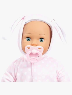 Dukker & Bamser-BayerDesign Bayer Design Interaktiv Dukke Anna, Pink Lyserød/Hvid