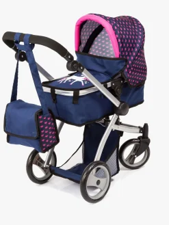 Dukker & Bamser-BayerDesign Bayer Design Milano Sæt med Dukkevogn