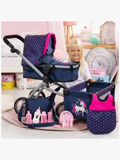 Dukker & Bamser-BayerDesign Bayer Design Milano Sæt med Dukkevogn