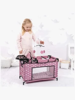 Dukker & Bamser-BayerDesign Bayer Design Multi Dukkeseng, Pink Lyserød