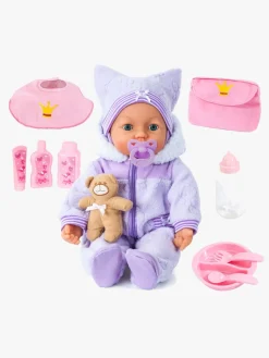 Legetøj Til Børn På 0-10 År|Dukker & Bamser-BayerDesign Bayer Design Piccolina Interaktiv Dukke 46 cm, Lilla