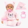 Dukker & Bamser-BayerDesign Bayer Design Piccolina  Interaktiv Dukke 42 cm, Pink