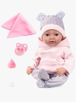 Dukker & Bamser-BayerDesign Bayer Design Reborn Baby Dukke med Tilbehør Bamse 38 cm Flerfarvet