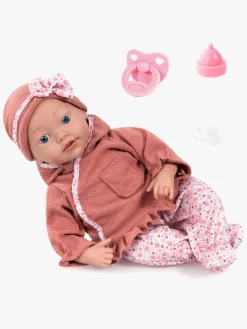 Dukker & Bamser-BayerDesign Bayer Design Reborn Dukke 38 cm, Pink Lyserød