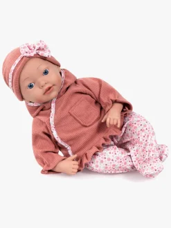 Dukker & Bamser-BayerDesign Bayer Design Reborn Dukke 38 cm, Pink Lyserød