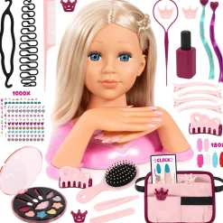 Dukker & Bamser-BayerDesign Bayer Design Sminkedukke Super Model Charlene