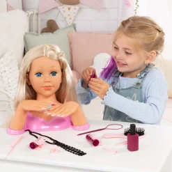 Dukker & Bamser-BayerDesign Bayer Design Sminkedukke Super Model Charlene