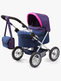 Dukker & Bamser-BayerDesign Bayer Design Trendy Dukkevogn Enhjørning, Blå Blå/Lyserød