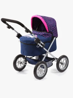 Dukker & Bamser-BayerDesign Bayer Design Trendy Dukkevogn Enhjørning, Blå Blå/Lyserød